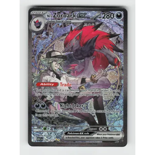 N'S ZOROARK EX - 286/217  SIR