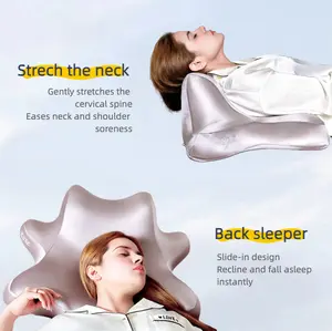 BodyPedia Memory Foam Pillow with pillowcase – Neck&Shoulder Pain Relief, Perfect for Lying Down & Using Phone Comfortably, Soft Cervical Support for back,side,stomoch Sleepers