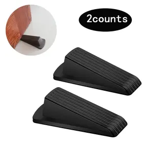 Door Stopper, 2 Counts/set Tpr Material Door Stopper, Anti-collision Door Stopper, Home Security Door Stopper