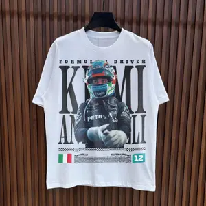 Kimi Antonelli F1 Racing Shirt, Antonelli Formula 1 T Shirt, F1 Gift for Antonelli Fan, Vintage Racing Fan Tee Cotton Cotton