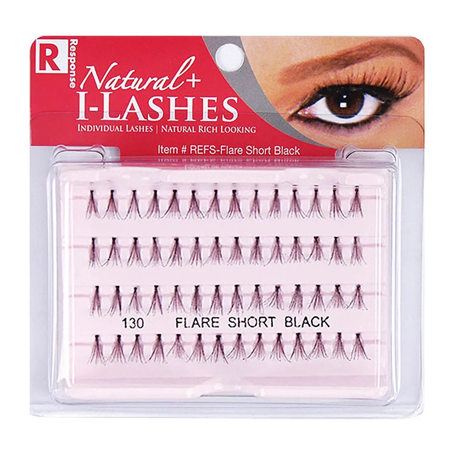 Response Natural + I-lashes Individual Lashes Flare