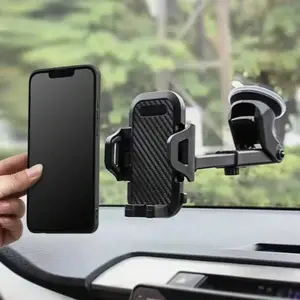 Car Phone Mount Holder, Anti-Shake Suction Cup Design, New 2026 Model, Car Navigation Fixed Support Stand, Vehicle Interior Use