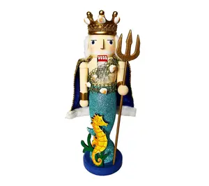 Santa's Workshop 14" King Neptune Nutcracker Santa's Workshop 14" King Neptune Nutcracker