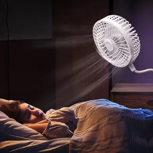 【Summervibes】Portable home bedroom fan with space for aromatherapy tablets, 360-degree rotation, flexible gooseneck plug, energy-saving desktop fan, suitable for kitchen, bathroom, dormitory, and office — the perfect gift for summer.