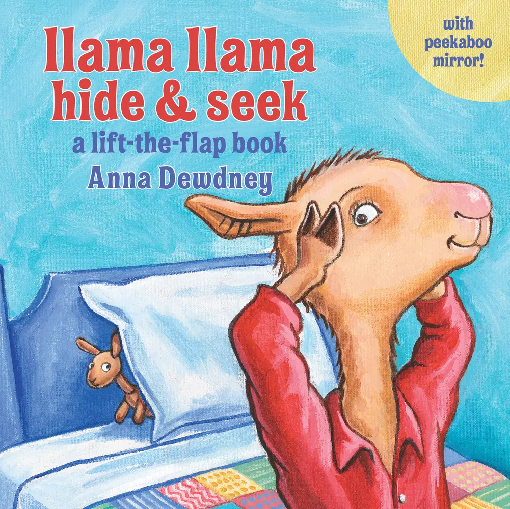 USED Book - Llama Llama Hide & Seek: A Lift-The-Flap Book by Dewdney, Anna (Board book) - english