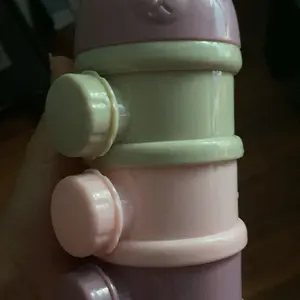 1pc/2pcs Cute Capacity Bear Baby Portable Milk Powder Box, Colorful Stackable Food Storage Container for Outdoor Feeding, Ideal Newborn Gift