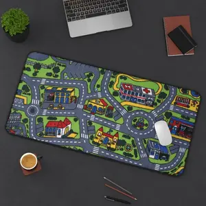 City Carpet Nostalgia Mousepad 90s 2000s Nostalgia Gift, 90s Mousepad Gaming Mouse Pad, Keyboard Mat