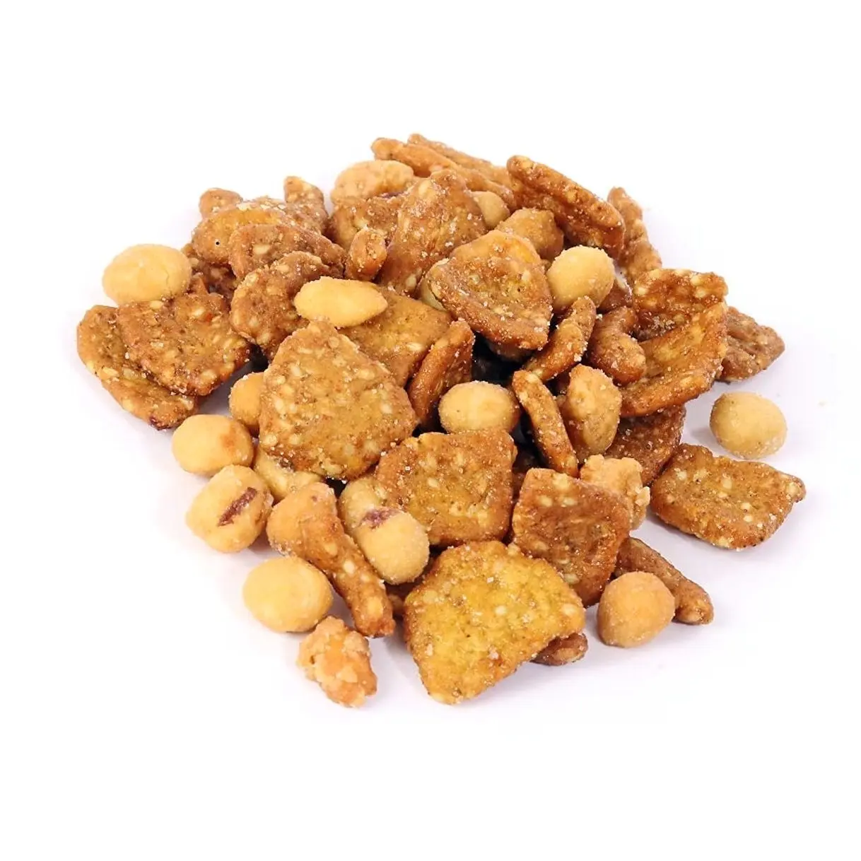 Oregon Farm Fresh Snacks Honey Roasted Mixed Nuts Snack Mix - Locally Made Honey Roasted Peanuts, Toffee Peanuts & Sesame Sticks Snacks - Perfect Sweet & Salty Nut Mix (16oz)