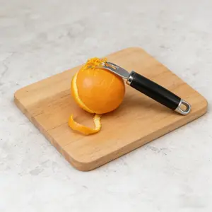 3pcs/5pcs Easy Grip Grooved Lemon Peeler Cocktail Garnish Tool