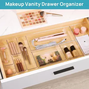 25Pcs Drawer Organizers