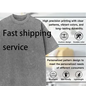 Fast shipping service,Washable T-shirts