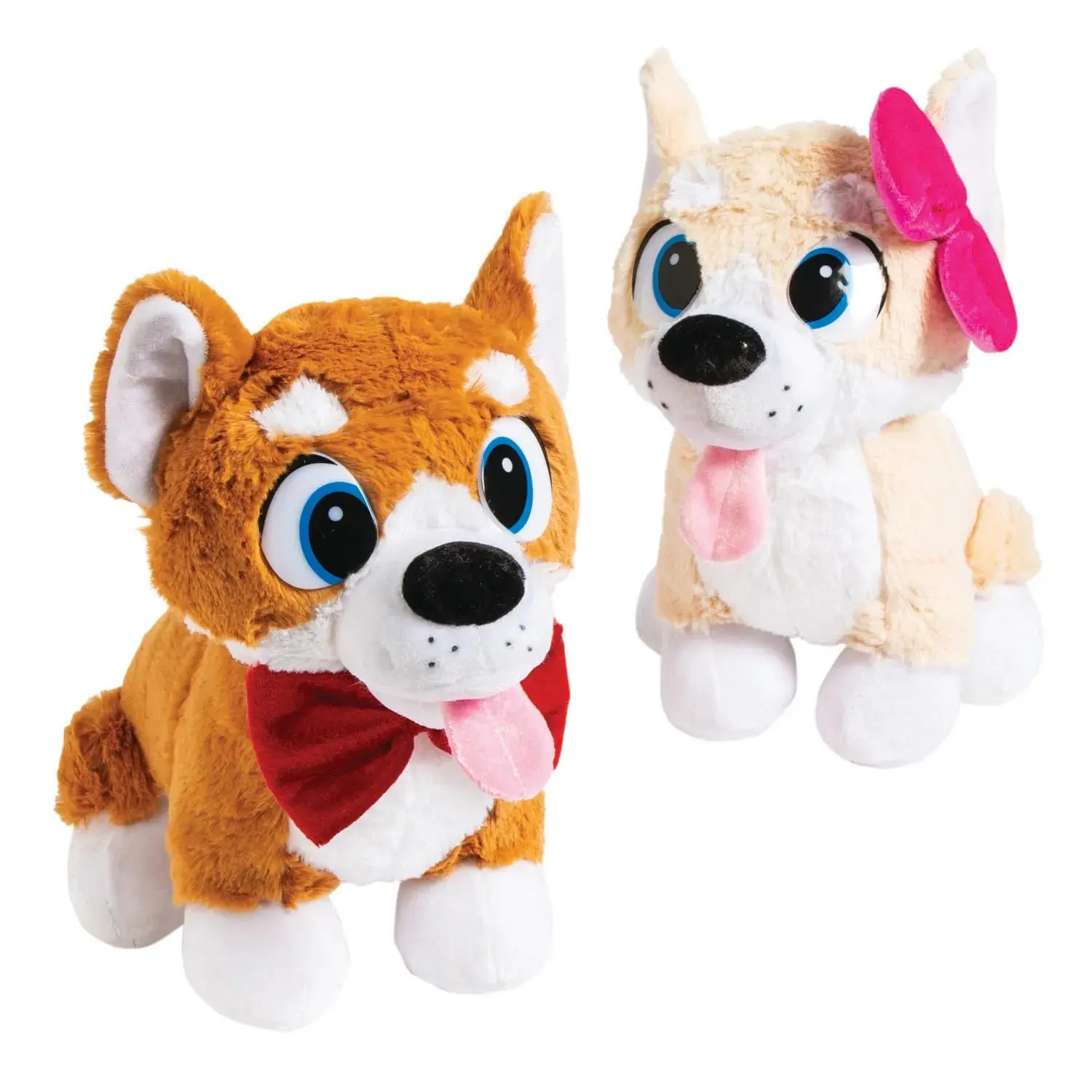 10-in Cute Corgi Stuffed Animals, Boy & Girl Collectible Stuffed Animal Collectibles, Cute Stuffies for 4-6 Years Old Kids, Birthday Gift Toy