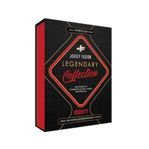 JERSEY FUSION "LEGENDARY COLLECTION" SEALED BOX - (1) ENCAPSULATED/GRADED CARD PER BOX
