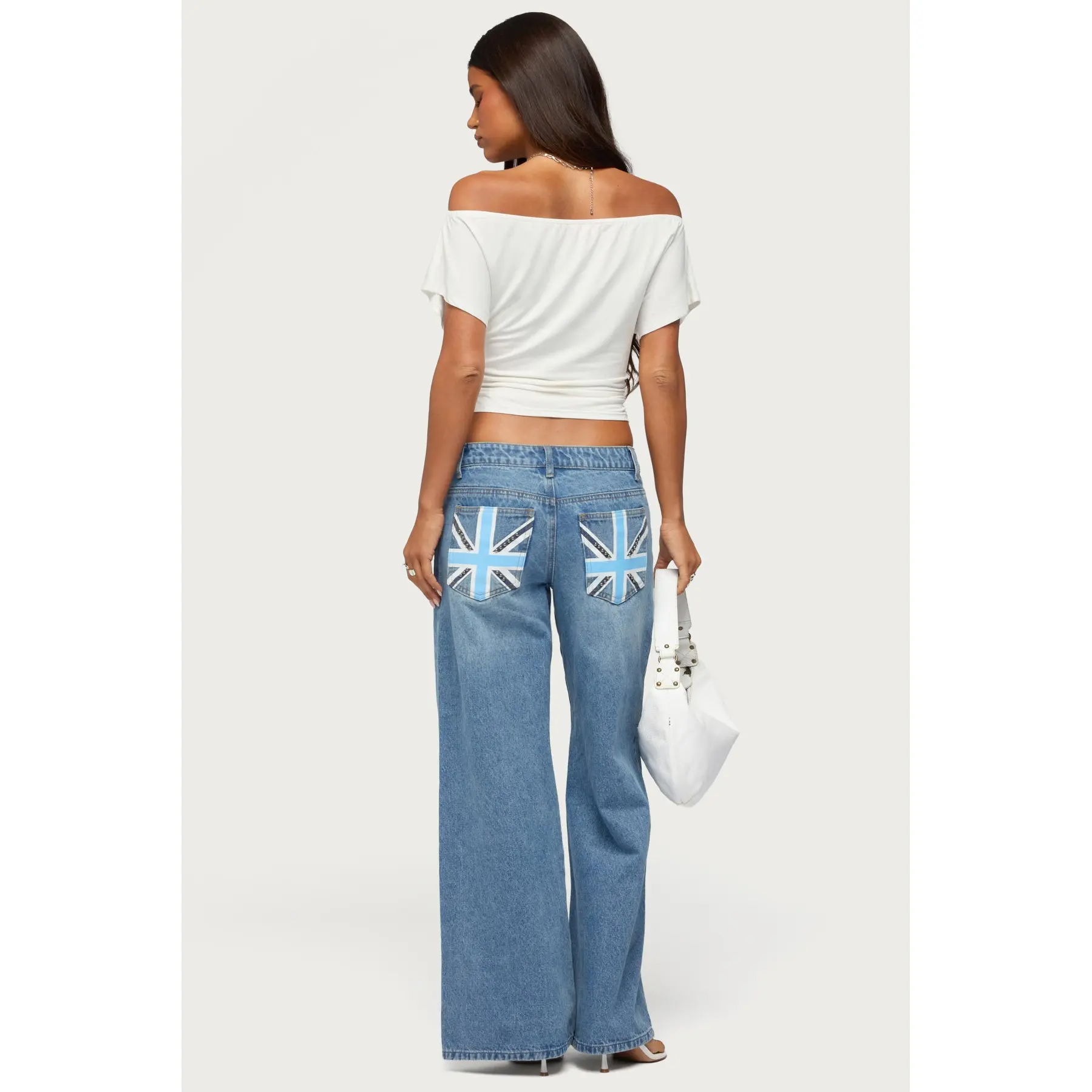 UK Cutie Low Rise Baggy Jeans