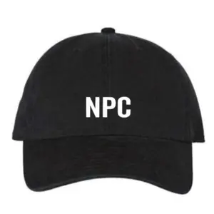 NPC Embroidered Baseball Hat, Non-Playable Character, Video Games, Gaming, Funny Hat, Cool Hats, Gifts for Him