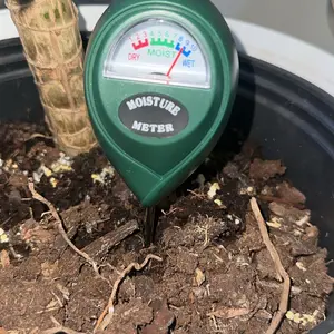 Soil Hygrometer Sensor, Analog Soil Hygrometer for Soil Moisture Reference, No Batteries Required, Portable & Plant-Friendly, Indoor-Outdoor Tester for House Plants, Garden Care, Vase Potted Plants