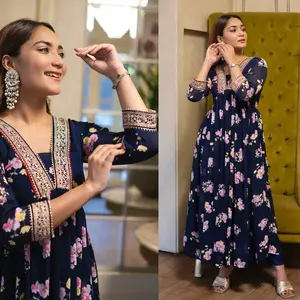 Camellia Anarkali Suit