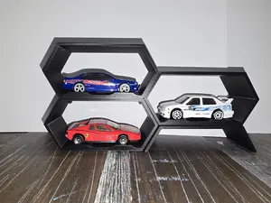 1:64 Diecast Desk Display 3 shelves  (Cars not Included)