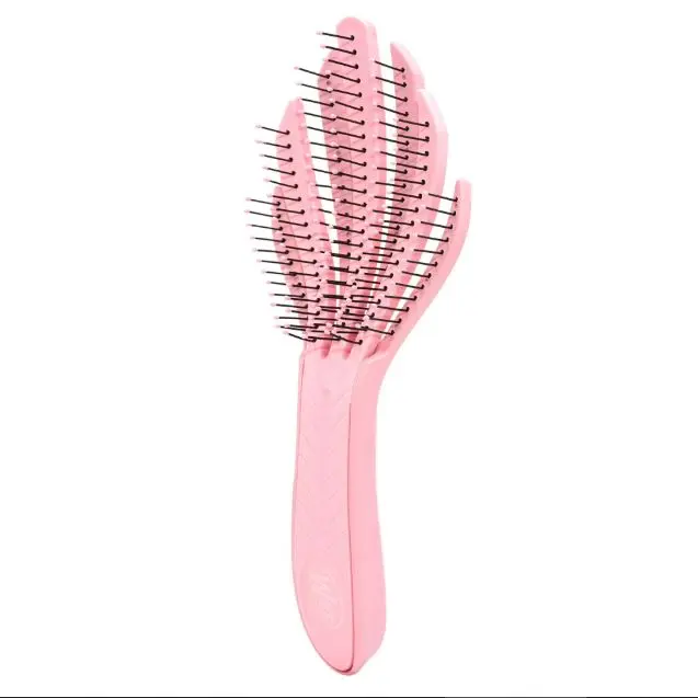 Wet Brush Go Green Curl Hair Brush Detangler, Soft, Flexible Bristles, Pink 1 Ct, Wet Or Dry Hair
