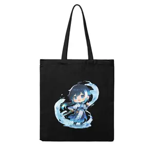 Yartab Student's Tote Bag Unique Floral Print Twill Cotton Fabric Ideal for Dating Parties Shopping Work School Easy Care Lightweight Design Machine & Hand Washable