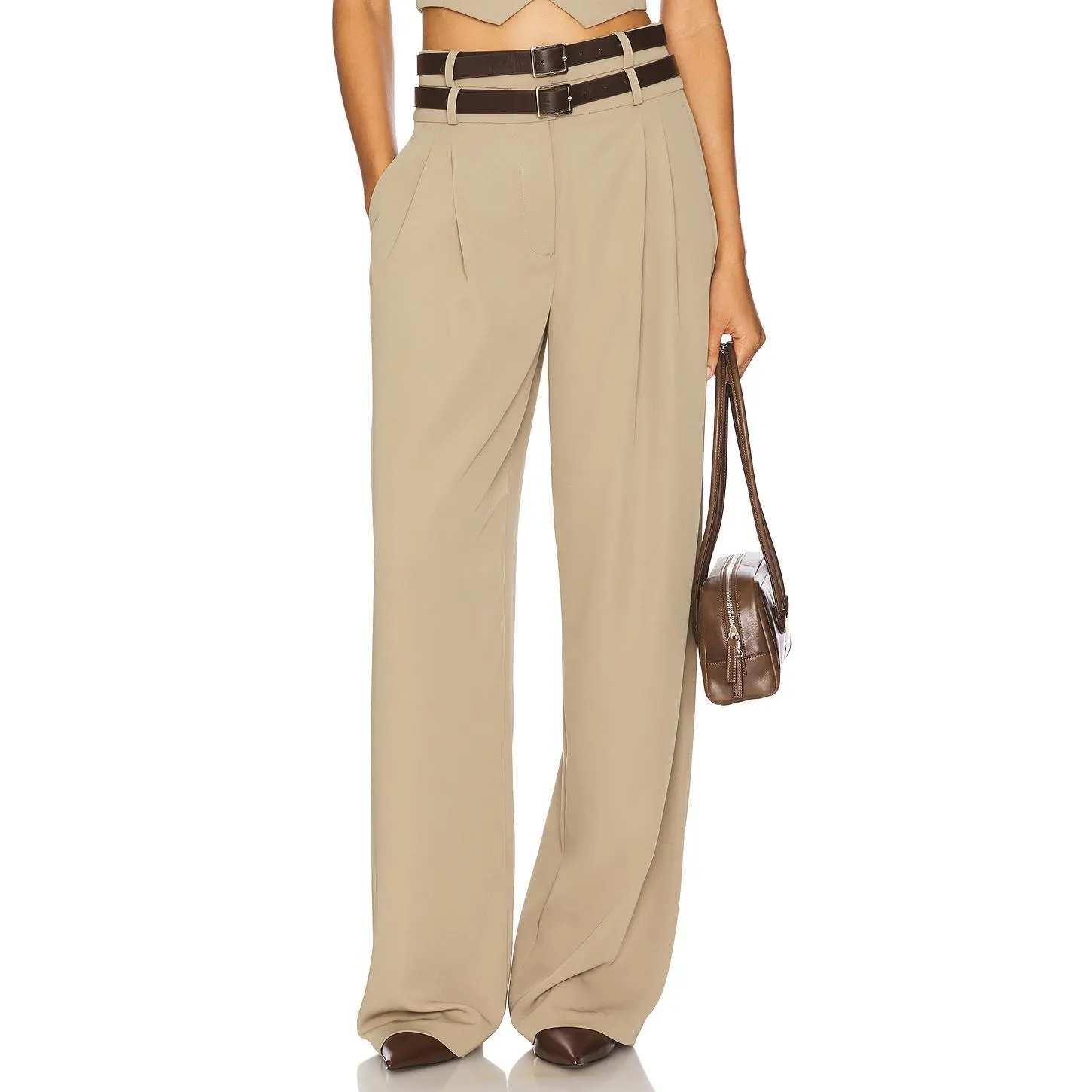 Camila Coelho Jila Pant in Sage