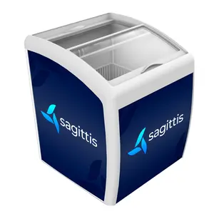 26 in. Display Ice Cream Freezer - 5.7 cu ft. MCF-6C. - Wrap