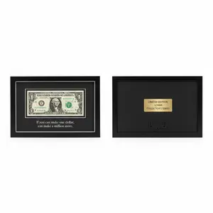 Limited Edition 1/1000 – Motivational Dollar Frame | Collector’s Wall Art for Office & Home