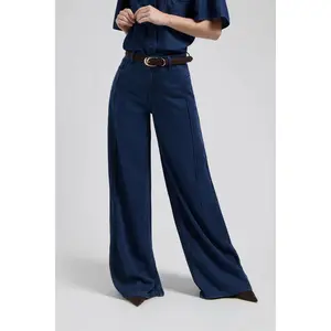 Riley Wide Leg Jean Dark Indigo