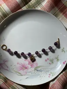 Birthstone Crystal Beaded Wire Bracelets