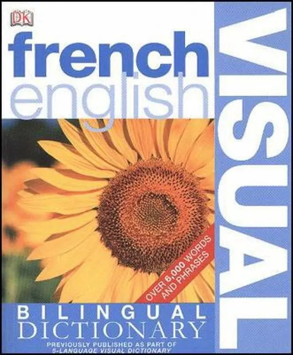 Used DK French-English Bilingual Visual Dictionary (DK Visual Dictionaries Series) - Paperback Language Learning Tool for Shopping, Office, Dining Out with Detailed Index