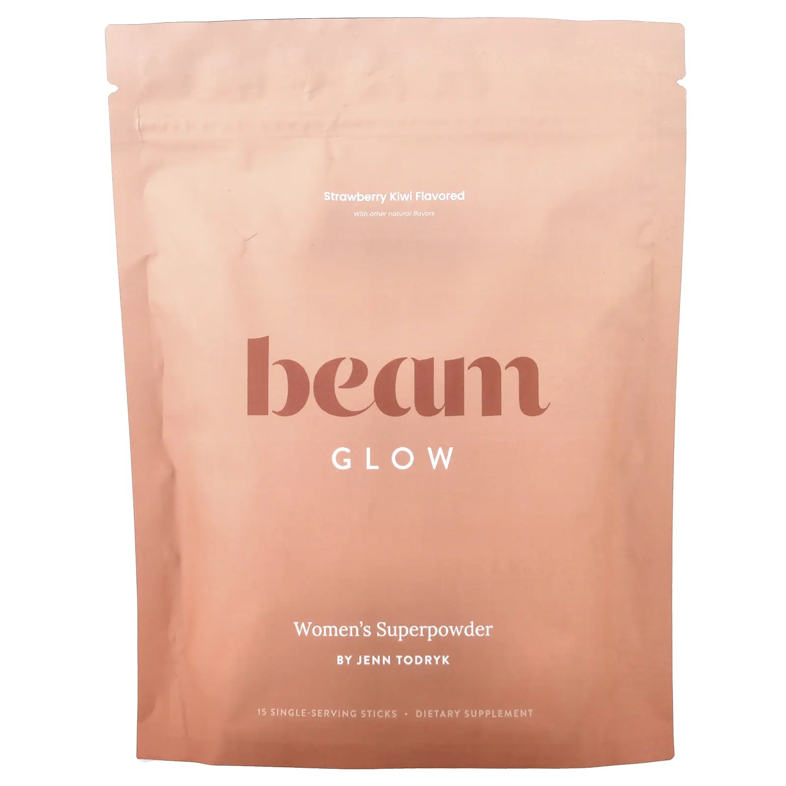Beam Glow, Strawberry Kiwi, 15 Stick Packs, 0.22 oz (6.3 g) Each