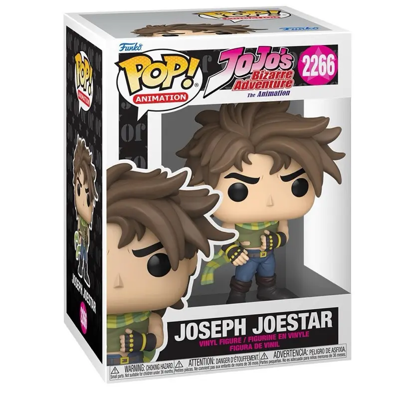 Funko Pop! Joseph Joestar #2266  (JoJo’s Bizarre Adventure) Vinyl Figure - Anime Fan - Collectible Figure anime figure