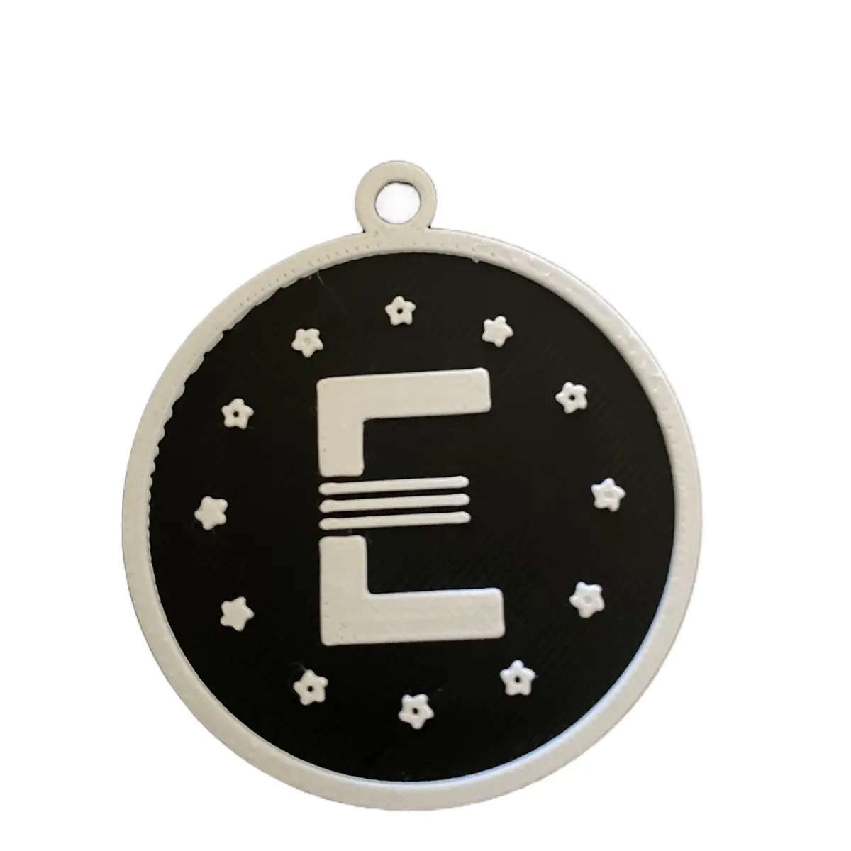 Enclave fallout themed keychain