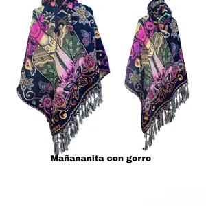 Mañanitas Artesanales Shawl for Women Perfect for Any Occasion Neck Scarf Ideal for Mexican Overcoats Enhances Look Without Overpowering Outfit