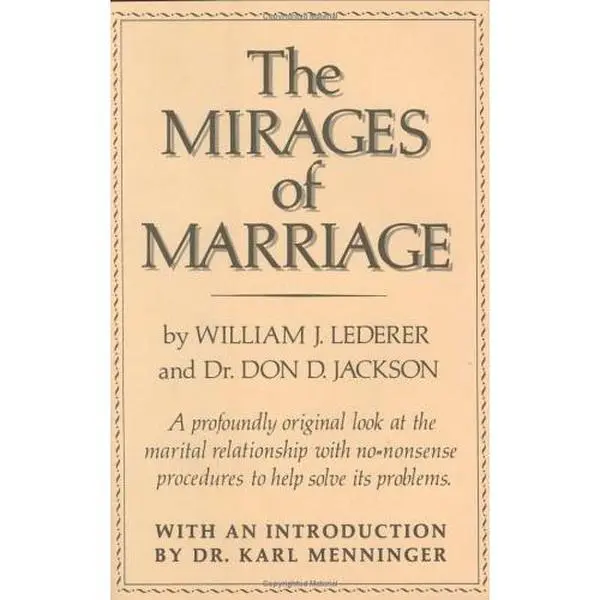 USED-The Mirages of Marriage by William J. Lederer (1968-12-12) by unknown author (Hardcover)
