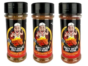 3 Pack ,Paddle Me – French Quarter – Chicken Licker Garlic Pepper Seasoning for Fajita BBQ & Poultry Dishes US Origin New Orleans Flavor Delight
