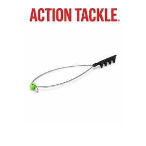 Action Tackle Titanium Spring Bobber – Sensitive Ice Fishing Strike Indicator