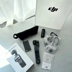 DJI Osmo Pocket 4 Handheld Portable Camera, Original Brand-New Creator Combo Set with Travel Camera Mount