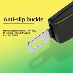 Seat Belt Extender for Car Seats, Adjustable Seatbelt Extension, Universal Fit Vehicle Safety Accessory, Easy Installation
