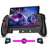 Switch Controllers Compatible with Nintendo Switch/Switch 2 /Switch OLED, One-Piece Joypad Controller Replacement for Switch Pro Controller with RGB Color, Turbo, Macro, Stick, Accessories, Console