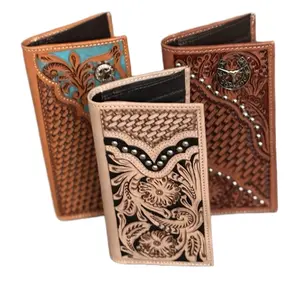 Men’s hand tooled wallets