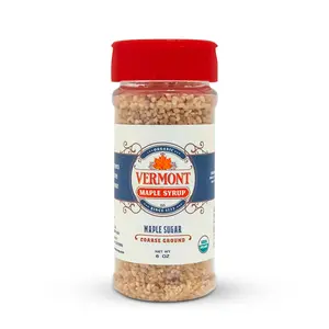Coarse Organic Vermont Maple Sugar - Shaker Coarse Organic Vermont Maple Sugar - Shaker