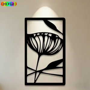 1pc Dandelion Metal Wall Art, Delicate Dandelion Statue Mural, Ideal Gift for New Year, Easter, Nature Decor Enthusiasts, Rust-Resistant Metal Wall Decor Wall Sculptures, Perfect for Living Room Wall & Garden Fence, Charming Home Accent