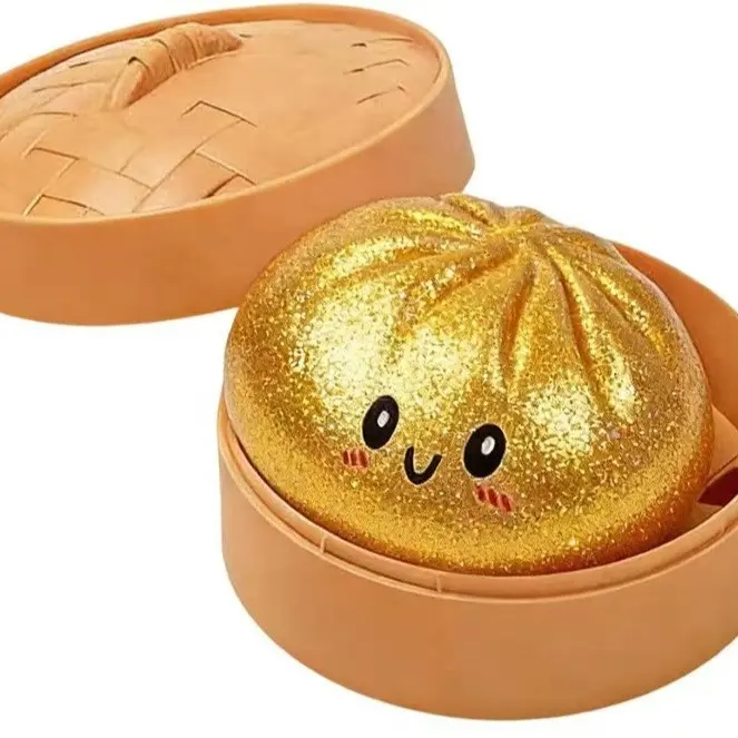 Gold powder expression big bun + steamer