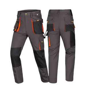 HOMUG Men’s Loose and Durable Work Pants, Multi Pocket Design, Thickened Workwear, Essential for Spring and Autumn, Practical Work Pants, Suitable for Construction, Outdoor, and Sports Activities