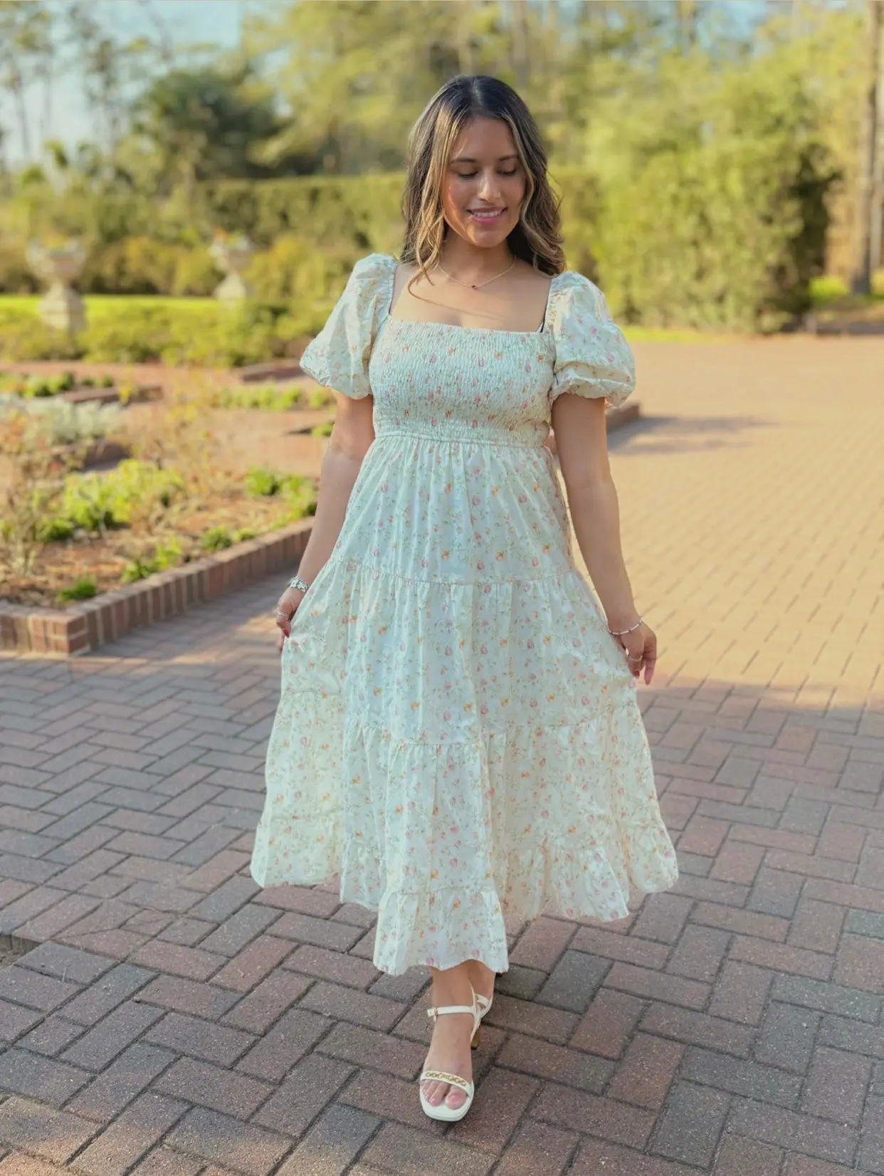 pearl midi dress - TikTok Shop