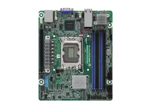 AsRock Rack W680D4ID-2T/G5/X550 Deep Mini-ITX Server Motherboard Single Socket 12th & 13th Gen Intel® Core™ series processors (LGA 1700) W680 Dual 10G Lan PCIe 5.0