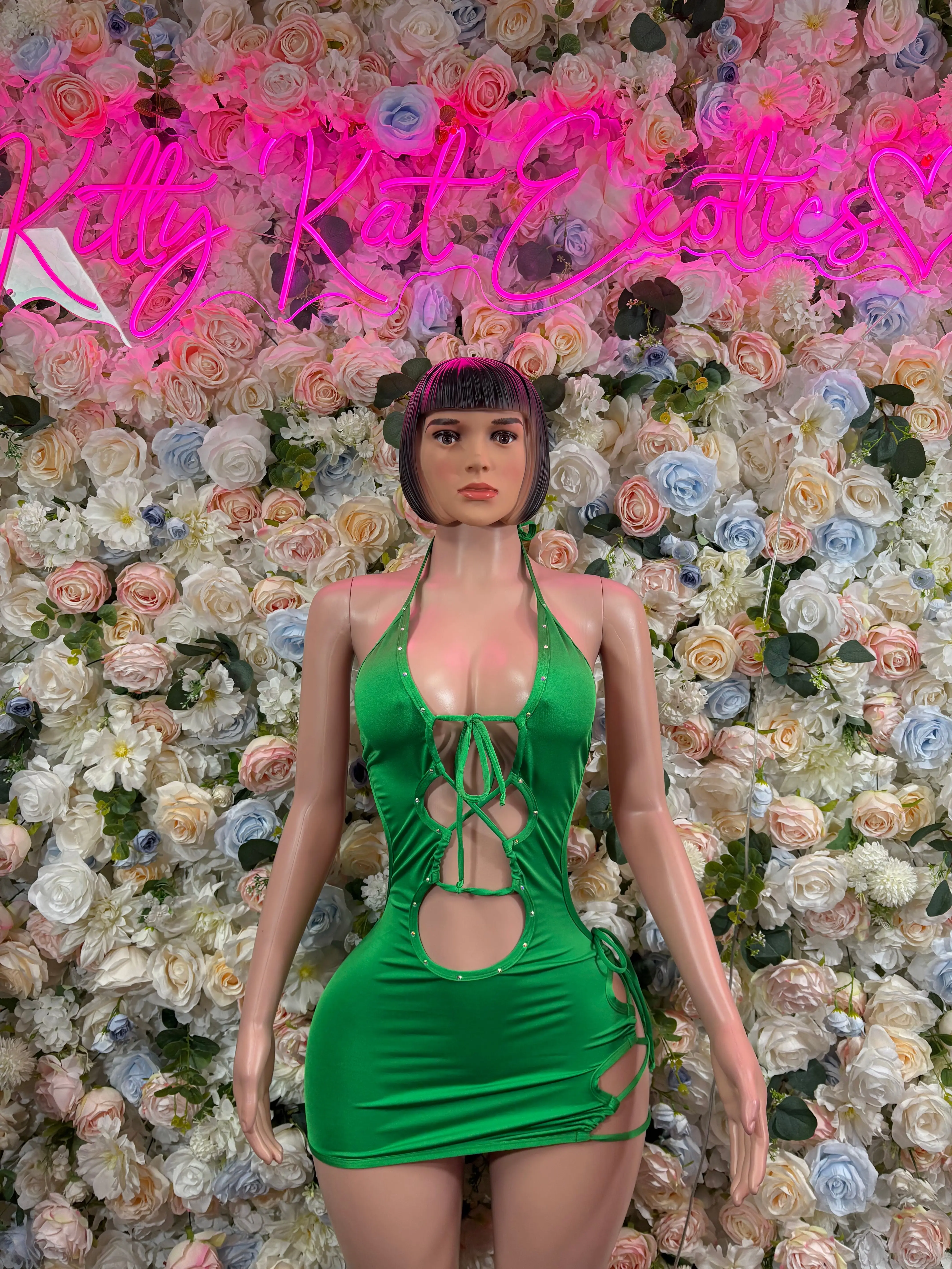 St Patrick's Day Green Dress Bodysuit Festival Rave Outfit Womens Dress -  TikTok Shop