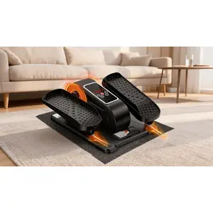 Electric Under Desk Elliptical Machine,Quiet Electric Under Desk Elliptical, compact seated leg exerciser designed for seniors and home use.Features 12 adjustable speed settings, a digital monitor and remote control for convenient low-impact lower-body wo