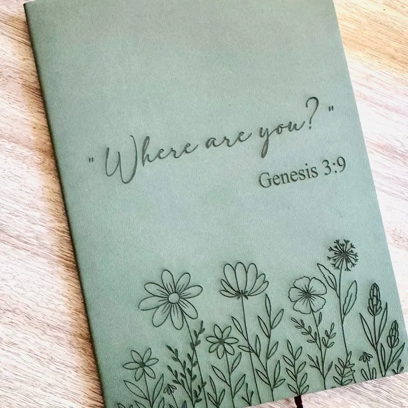 Girl Read Your Bible Too Prayer and Spiritual Warfare Leather Touch Journal A5 Size 8"x5" 128 Lined Pages Custom Laser Engraving